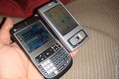 HTC s620 et mon EX- nokia n95 la bête  finlandaise